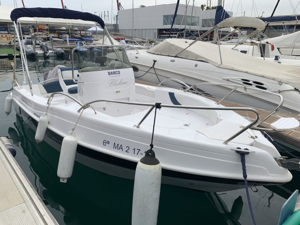 Blueline barco
