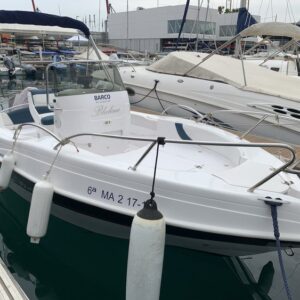 Barco Blueline con patrón